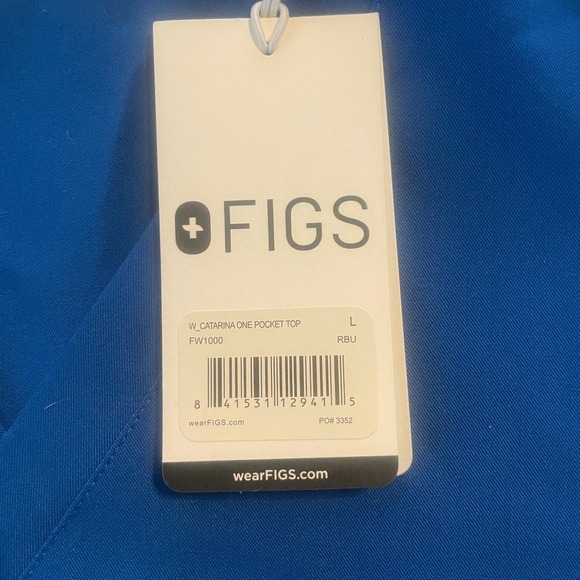 NWT FIGS Technical Collection Catarina One-Pocket Scrub Top - Picture 13 of 16